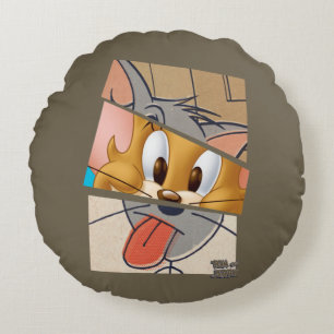 Almofada Redonda Tom E Jerry   Tom E Jerry Mashup