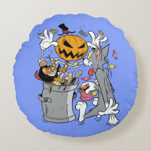 Almofada Redonda Tom & Jerry Boo para o Tom