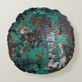 Almofada Redonda Tons da Terra