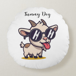 Almofada Redonda Travesseiro Animal Personalizado EUA - Pet Persona