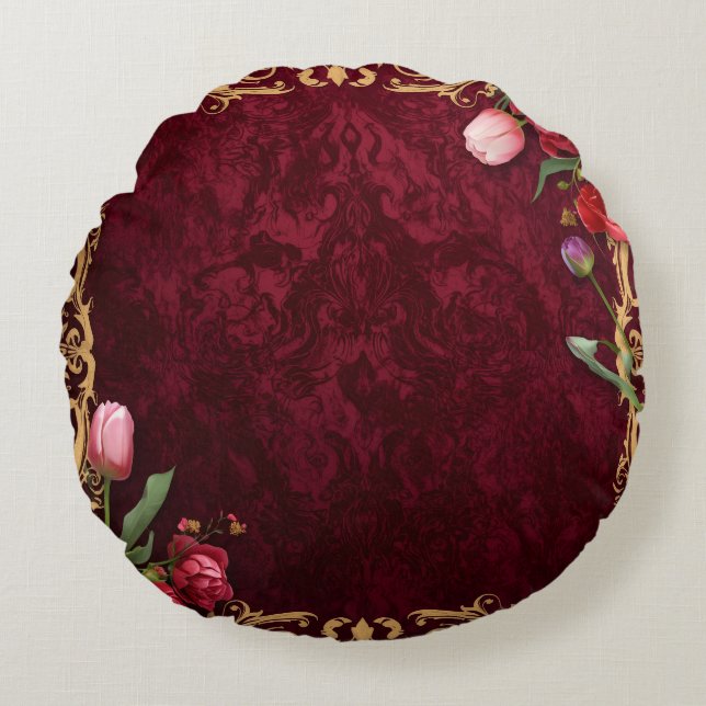 Almofada Redonda Travesseiro Cozy Custom Round Sofa (Frente)