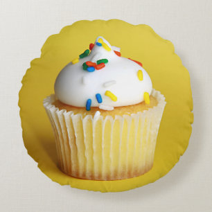 Almofada Redonda Travesseiro Cupcake redondo
