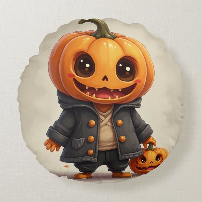 Almofada Redonda Travesseiro da almofada fantasma (Frente)