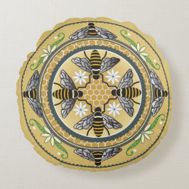 Almofada Redonda travesseiro da colmeia