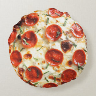 Almofada Redonda Travesseiro da pizza