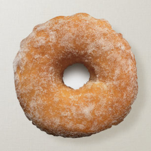 Almofada Redonda Travesseiro da rosquinha do açúcar