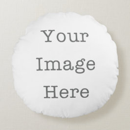 Almofada Redonda Travesseiro de Algodão para Bebês e Crianças de Fo