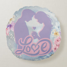 Travesseiro de amor em camadas - Presente de Dia d