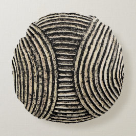 Almofada Redonda Travesseiro de cinzeladura africano