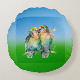 Almofada Redonda Travesseiro de decoro doméstico e de vida da Trrea