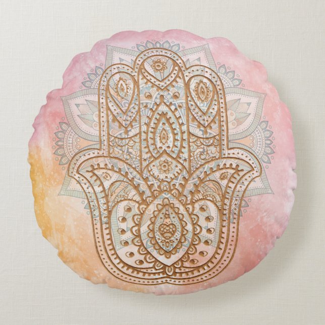 Almofada Redonda travesseiro de proteção universal (Frente)