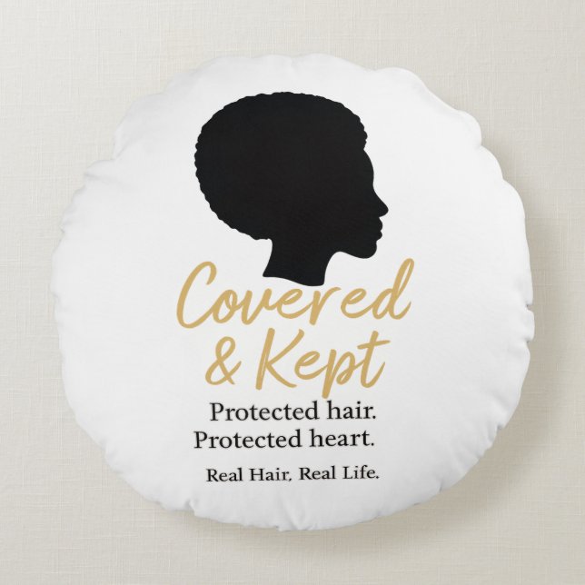 Almofada Redonda Travesseiro decorativo (Frente)