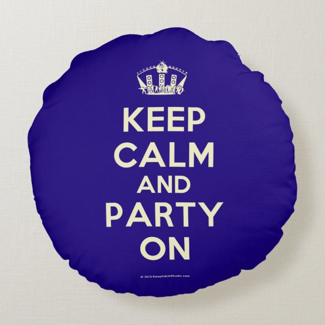 Almofada Redonda Travesseiro decorativo (Verso)