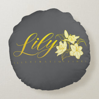 Almofada Redonda Travesseiro decorativo