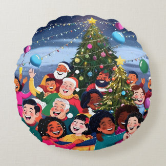 Almofada Redonda Travesseiro decorativo