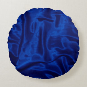 Almofada Redonda Travesseiro decorativo Azul Escuro Inteiro