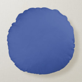 Almofada Redonda Travesseiro decorativo azul redondo (16")