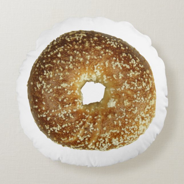 Almofada Redonda Travesseiro decorativo BAGEL 3 (Frente)