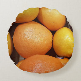 Almofada Redonda Travesseiro decorativo da toranja