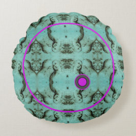 Almofada Redonda TRAVESSEIRO DECORATIVO de algodão redondo completo