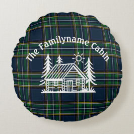 Almofada Redonda Travesseiro decorativo de Cabine da Família Person