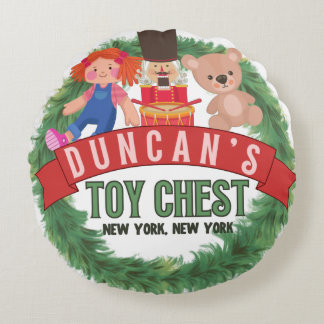 Almofada Redonda Travesseiro decorativo de Natal