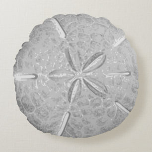 Almofada Redonda Travesseiro decorativo do dólar de areia