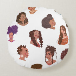 Almofada Redonda Travesseiro decorativo do Milênio