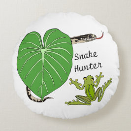 Almofada Redonda TRAVESSEIRO DECORATIVO e SAPO