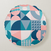 travesseiro decorativo padrão do século abstrato