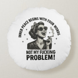 Almofada Redonda Travesseiro decorativo redondo