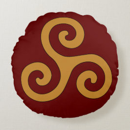 Almofada Redonda Travesseiro decorativo redondo