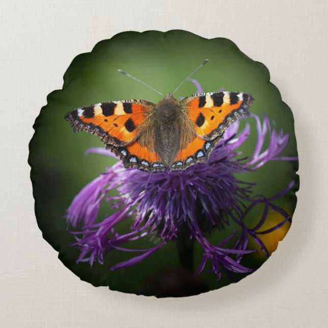 Almofada Redonda Travesseiro decorativo redondo (16") (Frente)