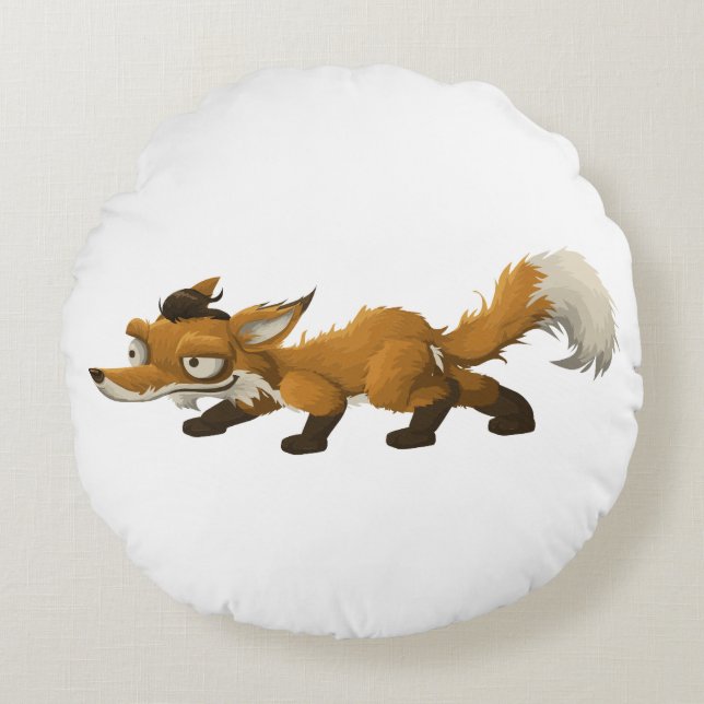 Almofada Redonda Travesseiro decorativo redondo (16") (Frente)