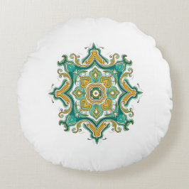 Almofada Redonda Travesseiro decorativo Redondo Bastante Concebido 