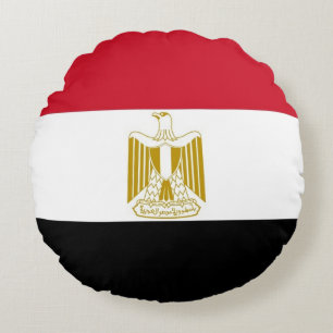 Almofada Redonda Travesseiro decorativo redondo com pavilhão do Egi