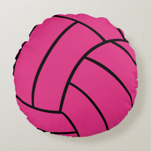 Almofada Redonda Travesseiro decorativo redondo do voleibol