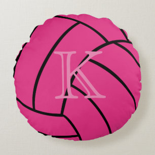 Almofada Redonda Travesseiro decorativo redondo do voleibol