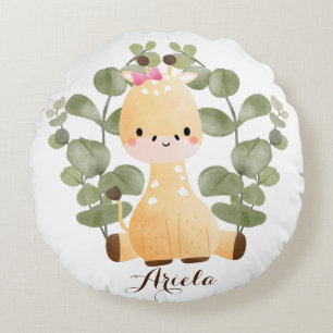 Almofada Redonda Travesseiro decorativo redondo personalizado para 