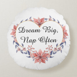 Almofada Redonda Travesseiro Design redondo personalizado para o ho