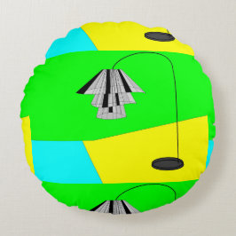 Almofada Redonda Travesseiro Diamond