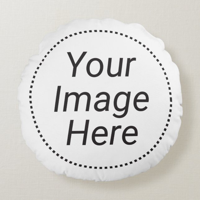 Almofada Redonda Travesseiro do acento do poliéster (Frente)