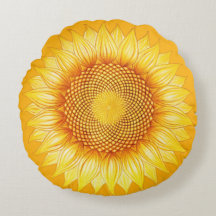 Travesseiro floral de brilho colorido da mandala