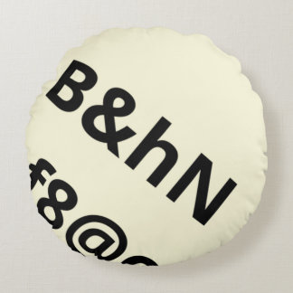 Almofada Redonda Travesseiro incomum