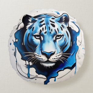 Almofada Redonda Travesseiro Jaguar de Cushion Throw