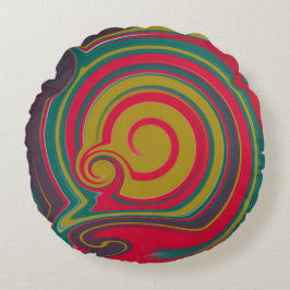 Almofada Redonda Travesseiro lombar Trent Color 2025