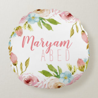 Almofada Redonda Travesseiro Personalizado de Enfermeiro