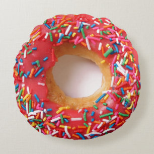 Almofada Redonda Travesseiro realístico da rosquinha