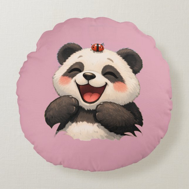 Almofada Redonda Travesseiro Redondo (Frente)