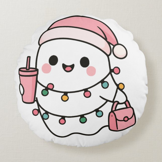 Almofada Redonda Travesseiro redondo (Frente)